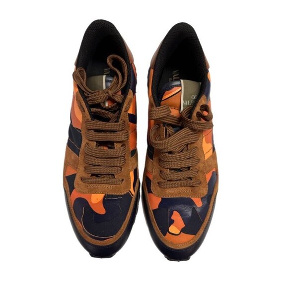 Valentino Garavani Camouflage Rock Runner Trainer Sneakers Shoes SIZE 8 main image 9